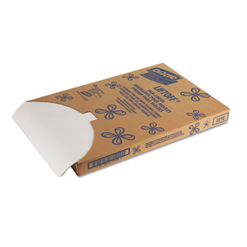 Dixie Greaseproof Liftoff Pan Liners  16 3 8 x 24 3 8  White  1000 Sheets Carton (DIX LO10)