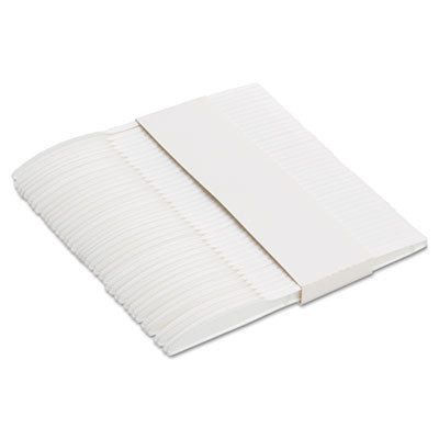 Dixie SmartStock Plastic Cutlery Refill  Knife  6 3   Series-B Mediumweight  White  40 Pack  24 Packs Carton (DIX SSK21P)