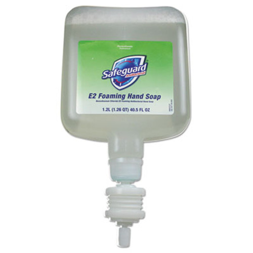 Safeguard Antibacterial Foam Hand Soap  E-2 Formula  1200 ml Refill  4 Carton (PGC 47434)