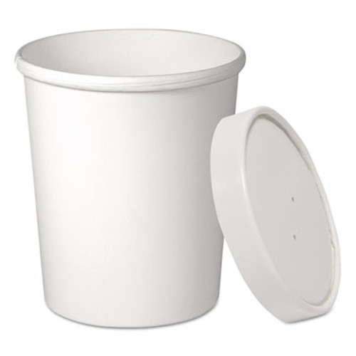 Dart Flexstyle Double Poly Food Combo Pack  32 oz  White  25 Pack  10 Packs Carton (SCC KHB32A)