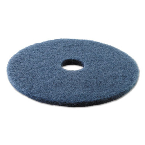 Boardwalk Scrubbing Floor Pads  17  Diameter  Blue  5 Carton (PAD 4017 BLU)
