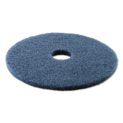 Boardwalk Scrubbing Floor Pads  17  Diameter  Blue  5 Carton (PAD 4017 BLU)