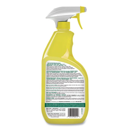 Simple Green Industrial Cleaner and Degreaser  Concentrated  Lemon  24 oz Bottle  12 Carton (SMP 14002)