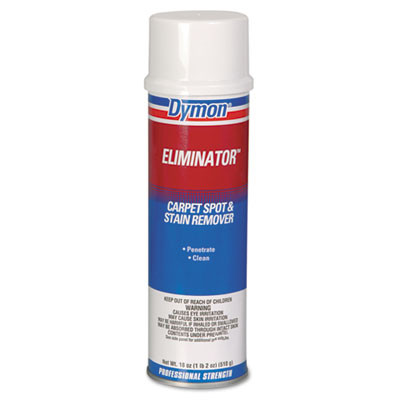 Dymon Eliminator Carpet Spot   Stain Remover  18oz  Aerosol  12 Carton (DYM 10620)