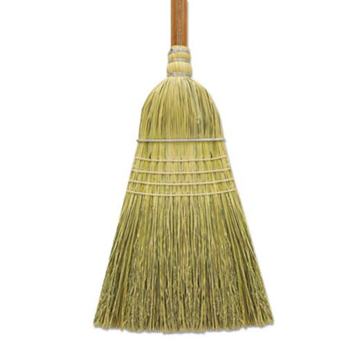 Boardwalk Corn Fiber Warehouse Brooms  60   Gray Natural  6 Carton (BWK BR10002)