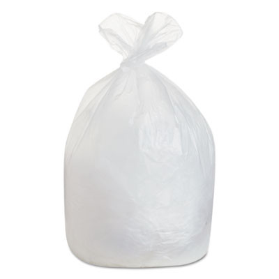 Boardwalk High-Density Can Liners  60 gal  19 microns  38  x 58   Natural  150 Carton (BWK 385822)