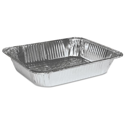 Boardwalk Half Size Aluminum Steam Table Pan  Deep  100 Carton (BWK STEAMHFDP)
