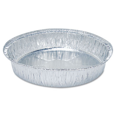 Boardwalk Round Aluminum To-Go Containers  9  Dia   500 Carton (BWK ROUND9)
