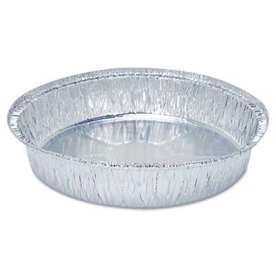 Boardwalk Round Aluminum To-Go Containers  9  Dia   500 Carton (BWK ROUND9)