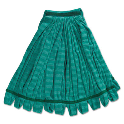 Rubbermaid Commercial Tube Mop  Microfiber  Green  Medium  5-in Green Headband (RCP T852-06 GRE)