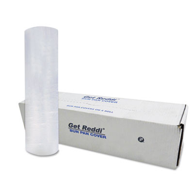 Inteplast Group Poly Bun Pan Cover Lid  21x35  19 Micron  200 Case (IBS BP21635)