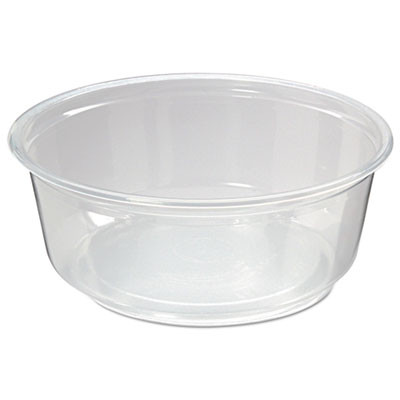 Fabri-Kal Microwavable Deli Containers  8oz  Clear  500 Carton (FAB PK8S-C)
