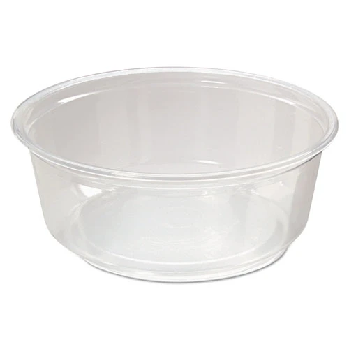 Fabri-Kal Microwavable Deli Containers  8oz  Clear  500 Carton (FAB PK8S-C)