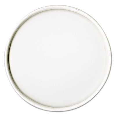 Dart Spiral-Wound Paper Hot Cup Lids  16oz Cups  White  25 Sleeve  20 Sleeves Carton (SCC CA16A)