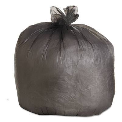 Boardwalk High-Density Can Liners  45 gal  19 microns  40  x 46   Black  150 Carton (BWK 404622BLK)