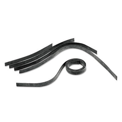 Unger ErgoTec Replacement Squeegee Blades  16 Inches  Black Rubber  Soft  12 Pack (UNG RT40)