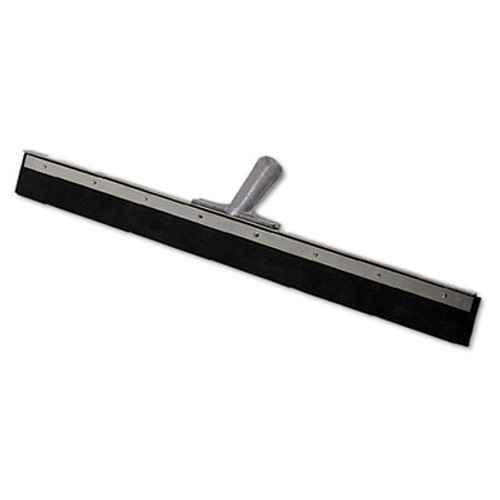 Unger Aquadozer Eco Floor Squeegee 18 Inch Black Rubber Blade  Straight (UNG FE45)