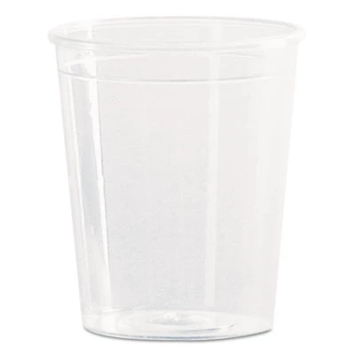 WNA Comet Plastic Portion Shot Glass  2 oz   Clear  50 Pack (WNA P20)
