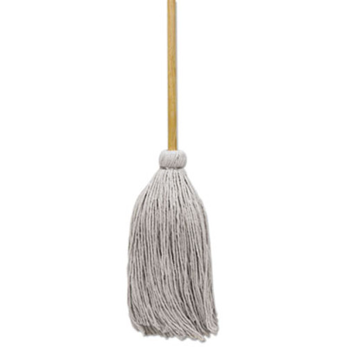 Boardwalk Mop Head  Cotton  Cut-End  White   20 Handle Deck  12 Carton (BWK CD50020S)