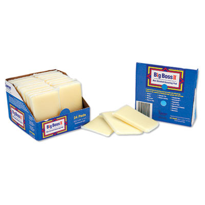 Big Boss II Non-Scratch Scouring Pads  3 1 2 x 5 1 2 (PUR V890116)