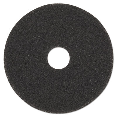 Boardwalk High Performance Stripping Floor Pads  19  Diameter  Grayish Black  5 Carton (PAD 4019 HIP)