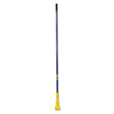Rubbermaid Commercial Gripper Fiberglass Mop Handle  60   Blue Yellow (RCP H246 BLU)