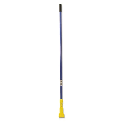 Rubbermaid Commercial Gripper Fiberglass Mop Handle  60   Blue Yellow (RCP H246 BLU)