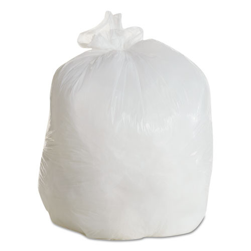 Boardwalk Low-Density Waste Can Liners  30 gal  0 6 mil  30  x 36   White  200 Carton (BWK 3036EXH)