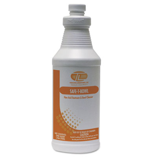 Theochem Laboratories Safe-T-Bowl Liquid Toilet Bowl Cleaner  32oz  Bottle  12 Carton (TOL 975)