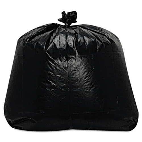 Trinity Plastics Low-Density Can Liners  56 gal  1 6 mil  23  x 47   Black  100 Carton (TRN ML4347X)