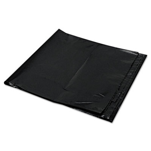 Trinity Plastics Low-Density Can Liners  56 gal  1 6 mil  23  x 47   Black  100 Carton (TRN ML4347X)