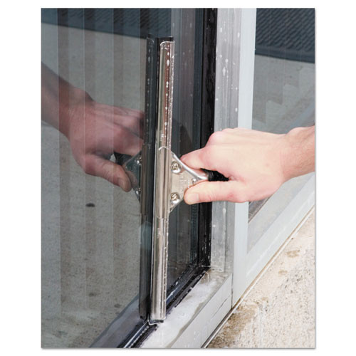 Unger Stainless Steel  S  Channel 18  with Soft Rubber (UNG NE45)