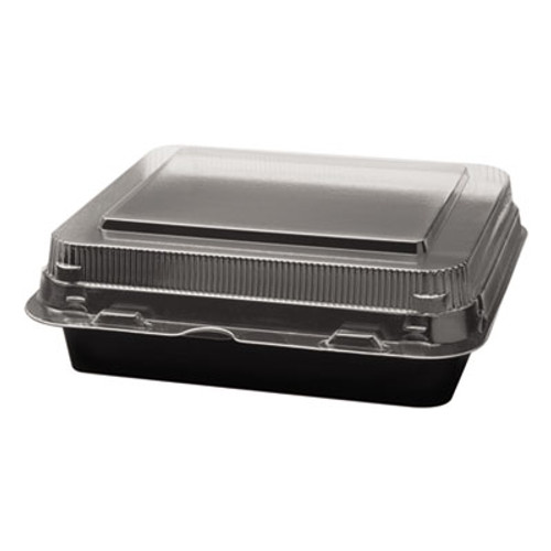 Dart Specialty Containers  Black Clear  18oz  6 22w x 5 91d x 2 09h  200 Carton (SCC 851611-PS94)