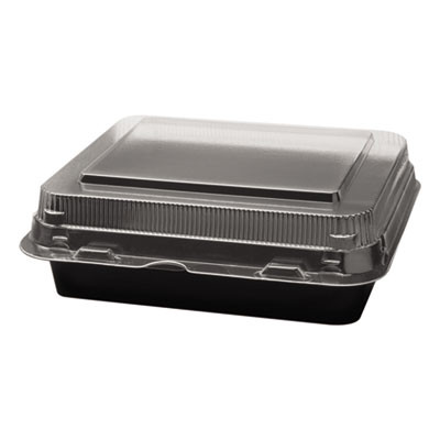 Dart Specialty Containers  Black Clear  18oz  6 22w x 5 91d x 2 09h  200 Carton (SCC 851611-PS94)