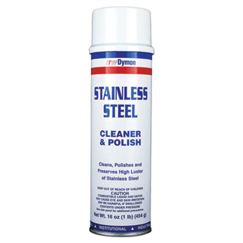 Dymon Stainless Steel Cleaner  16oz  Aerosol  12 Carton (DYM 20920)