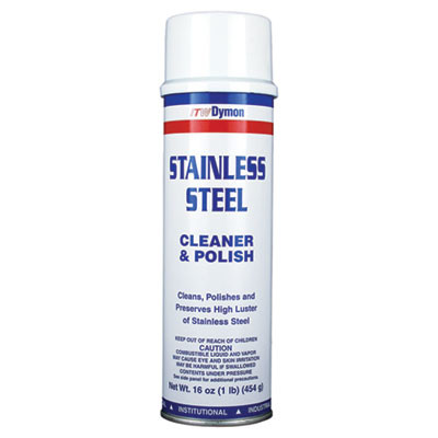 Dymon Stainless Steel Cleaner  16oz  Aerosol  12 Carton (DYM 20920)