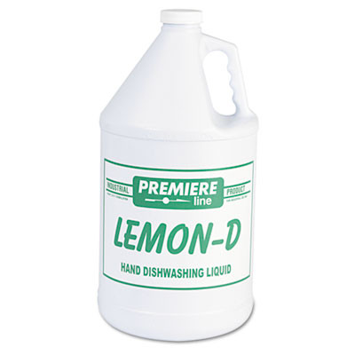 Kess Lemon-D Dishwashing Liquid  Lemon  1gal  Bottle  4 Carton (KES LEMON-D)