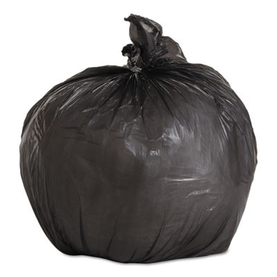 Boardwalk Low-Density Waste Can Liners  4 gal  0 35 mil  17  x 17   Black  1 000 Carton (BWK 1717L)