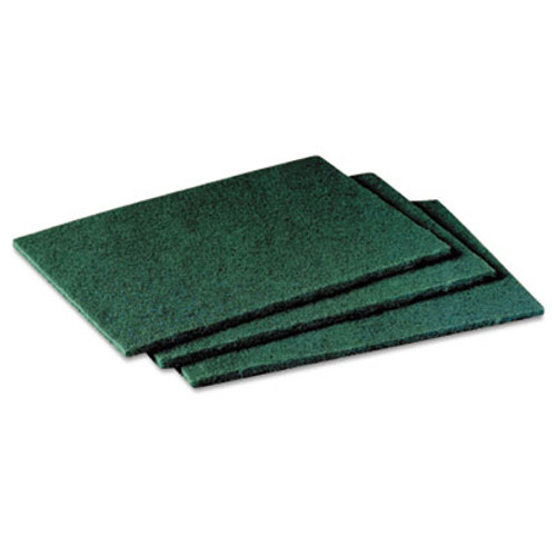 Scotch-Brite PROFESSIONAL General Purpose Scrub Pad  3 x 4 1 2  Green  40 per Box 2 Boxes per Carton (MCO 59166)