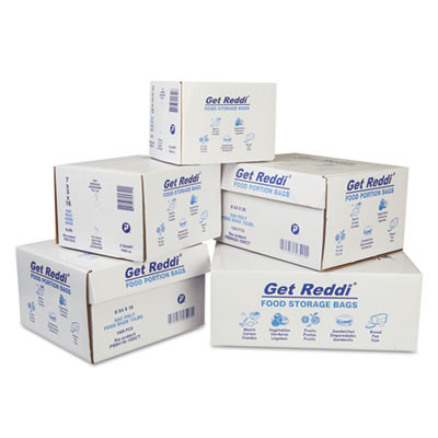 Inteplast Group Food and Utility Bags  8 qt  1 2 mil  8  x 18   Clear  1 000 Carton (IBS PB080418XH)