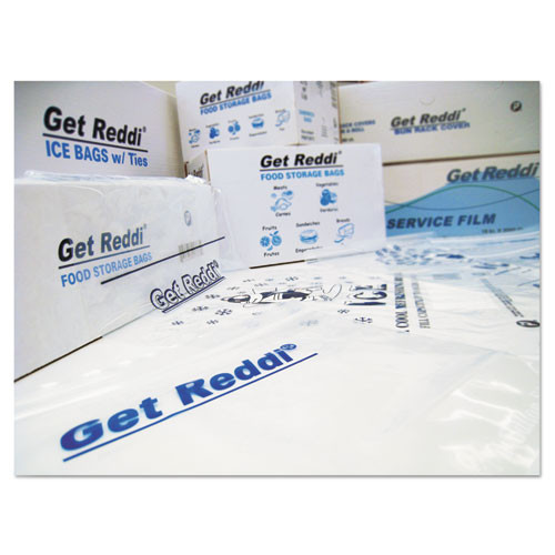 Inteplast Group Food Bags  22 qt  0 85 mil  10  x 24   Clear  500 Carton (IBS PB100824M)