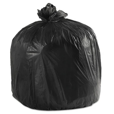 Boardwalk Low-Density Waste Can Liners  45 gal  0 6 mil  40  x 46   Black  100 Carton (BWK 4046H)