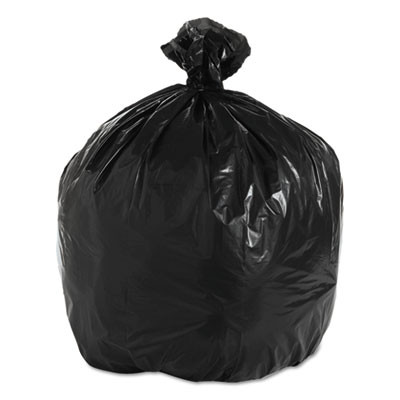 Boardwalk Low Density Repro Can Liners  33 gal  1 6 mil  33  x 39   Black  100 Carton (BWK 520)