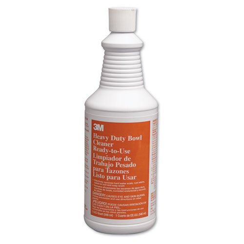 3M Heavy-Duty Bowl Cleaner  Liquid  1 qt  Bottle (MCO 34764)