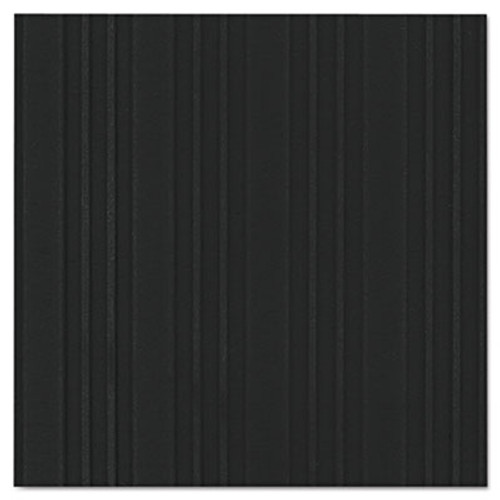 Crown Ribbed Vinyl Anti-Fatigue Mat  36 x 60  Black (CRO FL3660 BLA)
