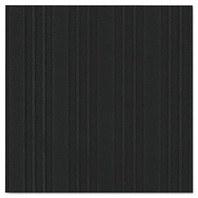 Crown Ribbed Vinyl Anti-Fatigue Mat  36 x 60  Black (CRO FL3660 BLA)
