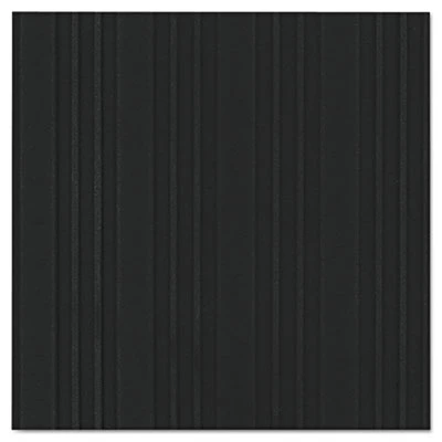Crown Ribbed Vinyl Anti-Fatigue Mat  36 x 60  Black (CRO FL3660 BLA)