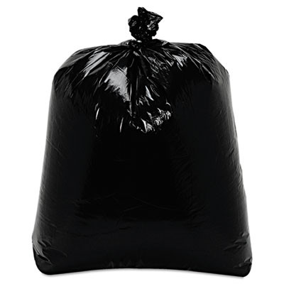 Trinity Plastics Low-Density Can Liners  16 gal  0 7 mil  24  x 32   Black  500 Carton (TRN ML2432)