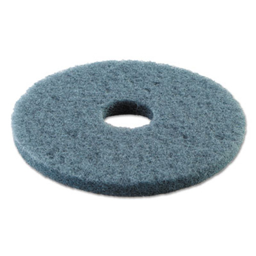Boardwalk Scrubbing Floor Pads  14  Diameter  Blue  5 Carton (PAD 4014 BLU)