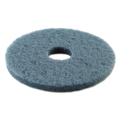 Boardwalk Scrubbing Floor Pads  14  Diameter  Blue  5 Carton (PAD 4014 BLU)